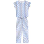 Marcia Women's Pima Cotton Pajama Pant Set - Harvest Ribbon Floral