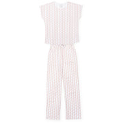 Marcia Women's Pajama Pant Set - Easter Bunnies Pink