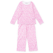 Millie Girls' Pant Set - Confetti Hearts Pink