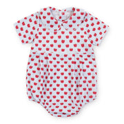 Palmer Boys' Bubble - Schoolhouse Apples Blue