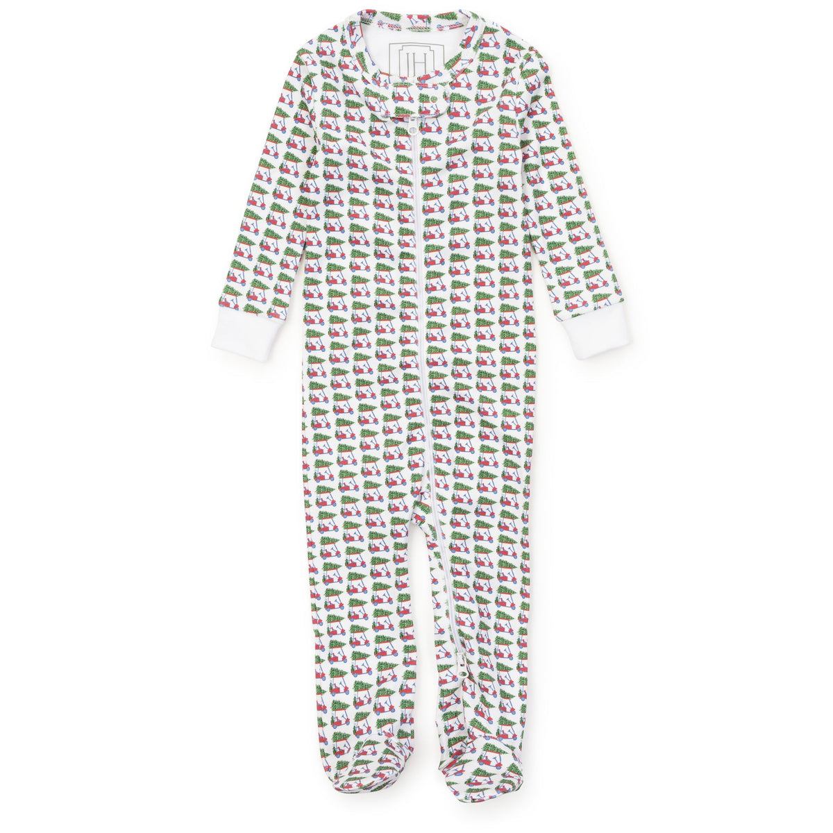 Parker Zipper Pajama - Christmas At The Club