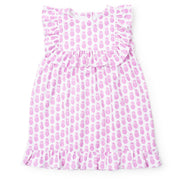 Piper Girls' Dress - Palm Beach Pineapples