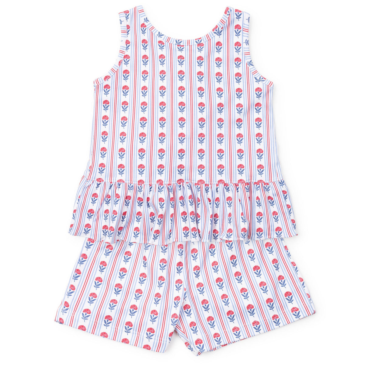 Poppy Girls' Short Set - Liberty Floral