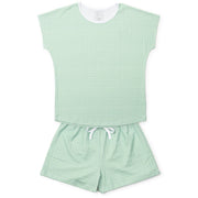 Riley Women's Pajama Short Set - Garden Trellis