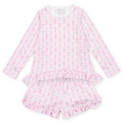 Rorie Girls' Short Set - Ballet And Bows
