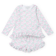 Rorie Girls' Short Set - Poolside Palms
