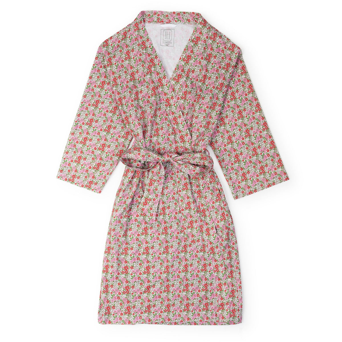 Sassy Women's Spa Wrap - Floral Noel
