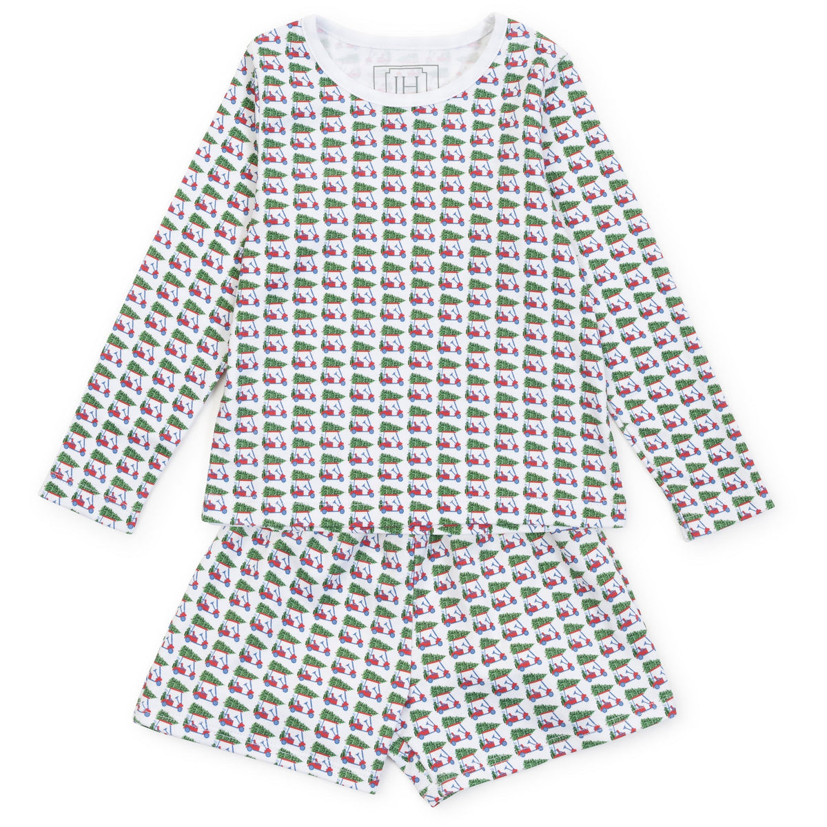 Sophie Girls' Short Set - Christmas At The Club