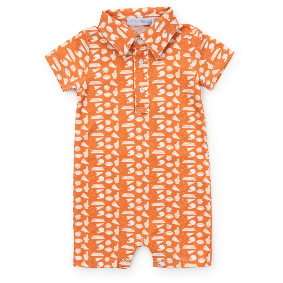 Tripp Boys' Polo Shortall - Pep Rally Orange