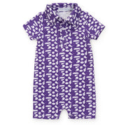 Tripp Boys' Polo Shortall - Pep Rally Purple