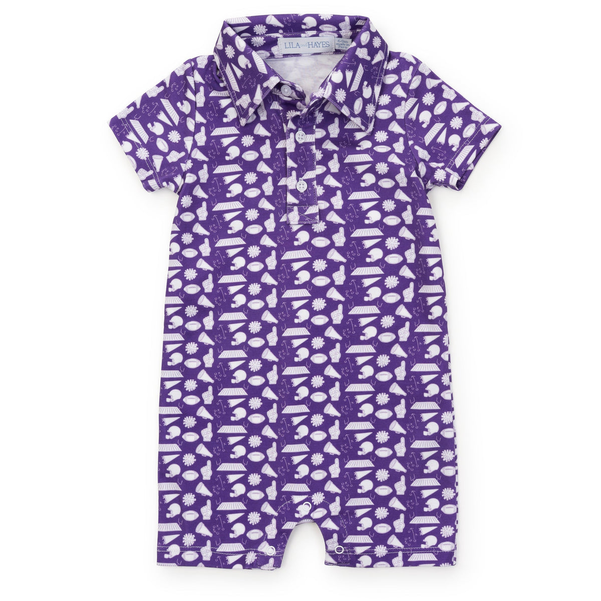 Tripp Boys' Polo Shortall - Pep Rally Purple