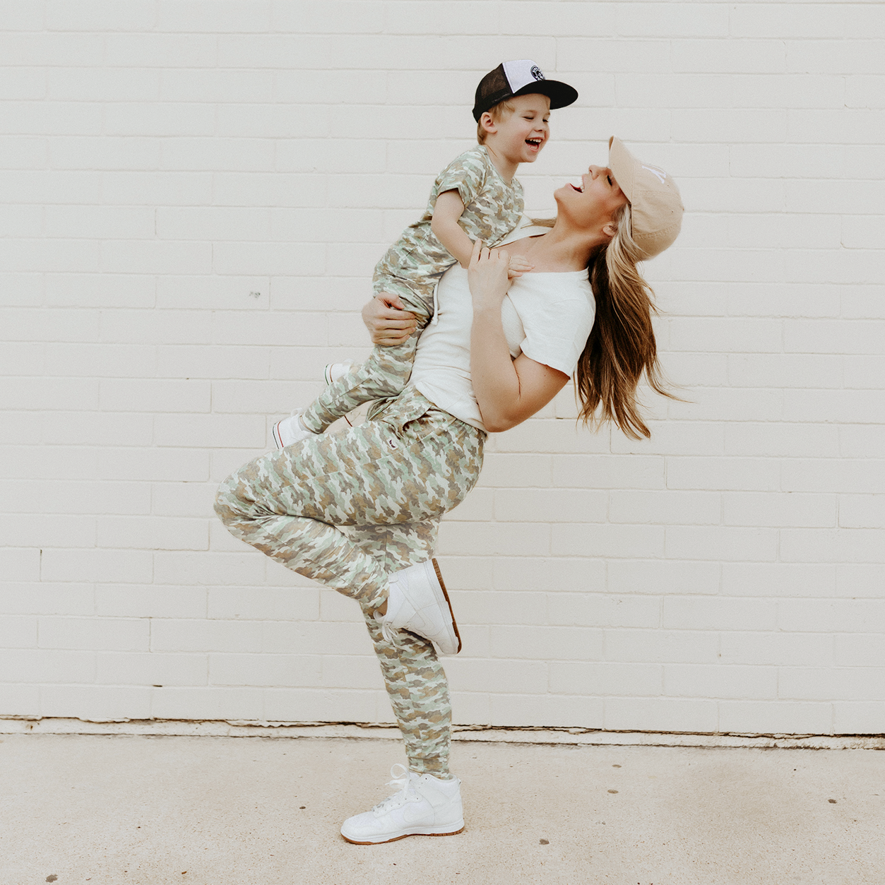 Faded Camo Women's Bamboo/cotton Jogger