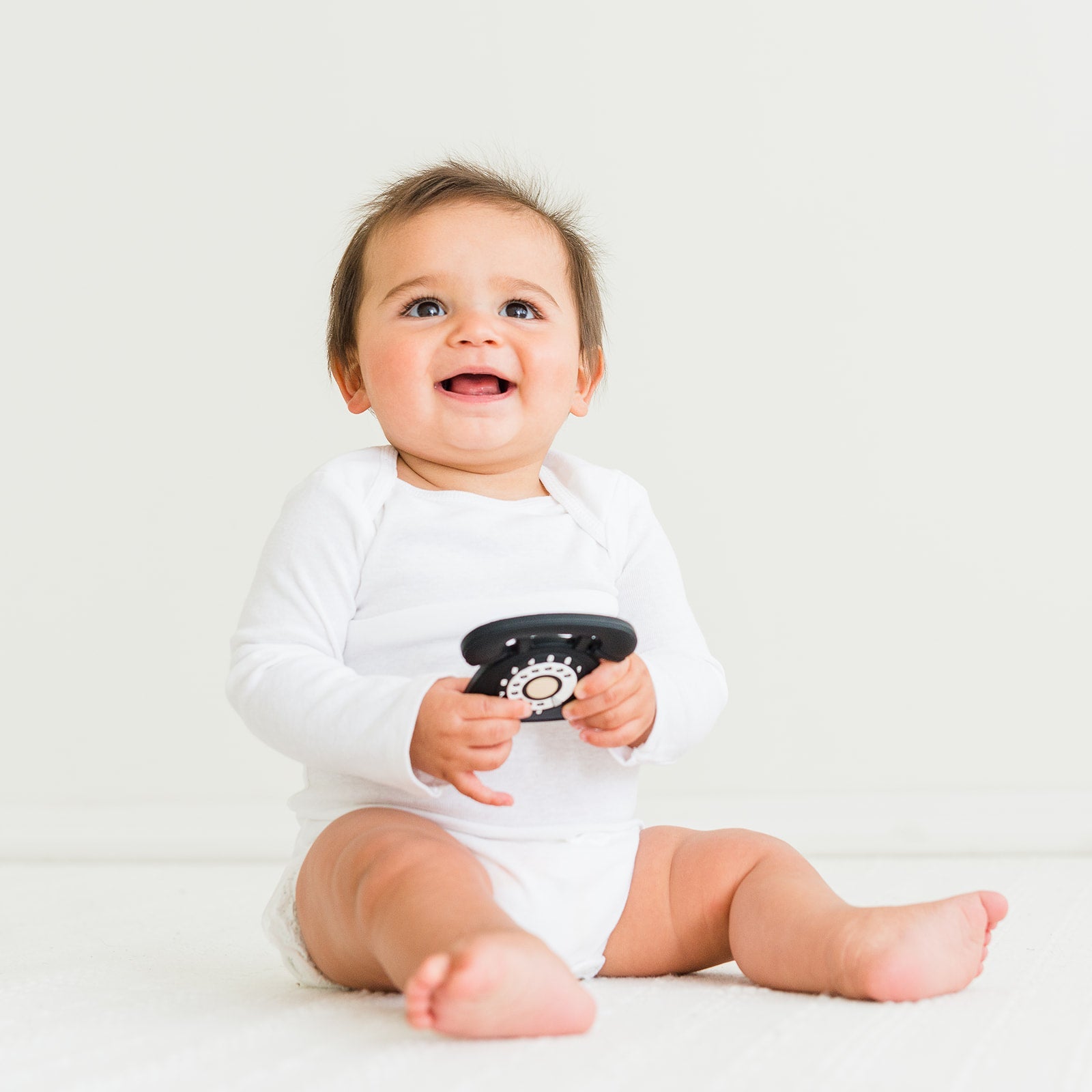 Cool Baby Teether: Rotary Dial Phone Design