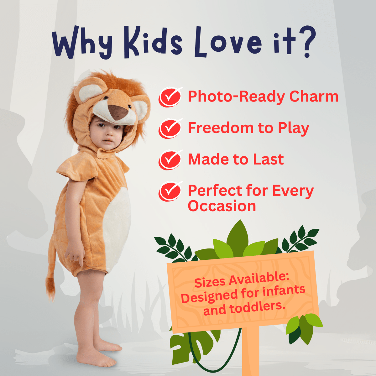 Lion Costume - Babies