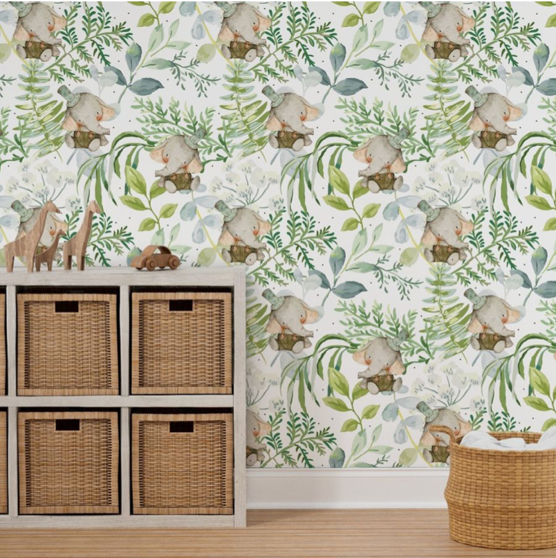 One Of A Kind Abc Wallpaper - Nursery Wall Decor Wallpapers