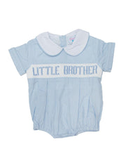 Little Brother - Blue Gingham Bubble