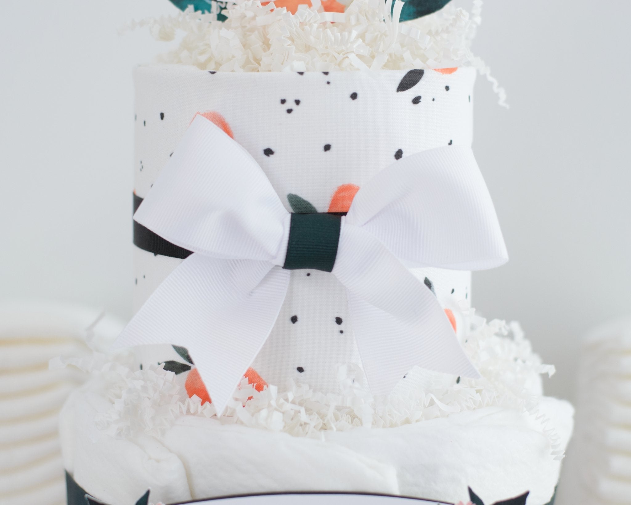 Little Clementine Diaper Cake