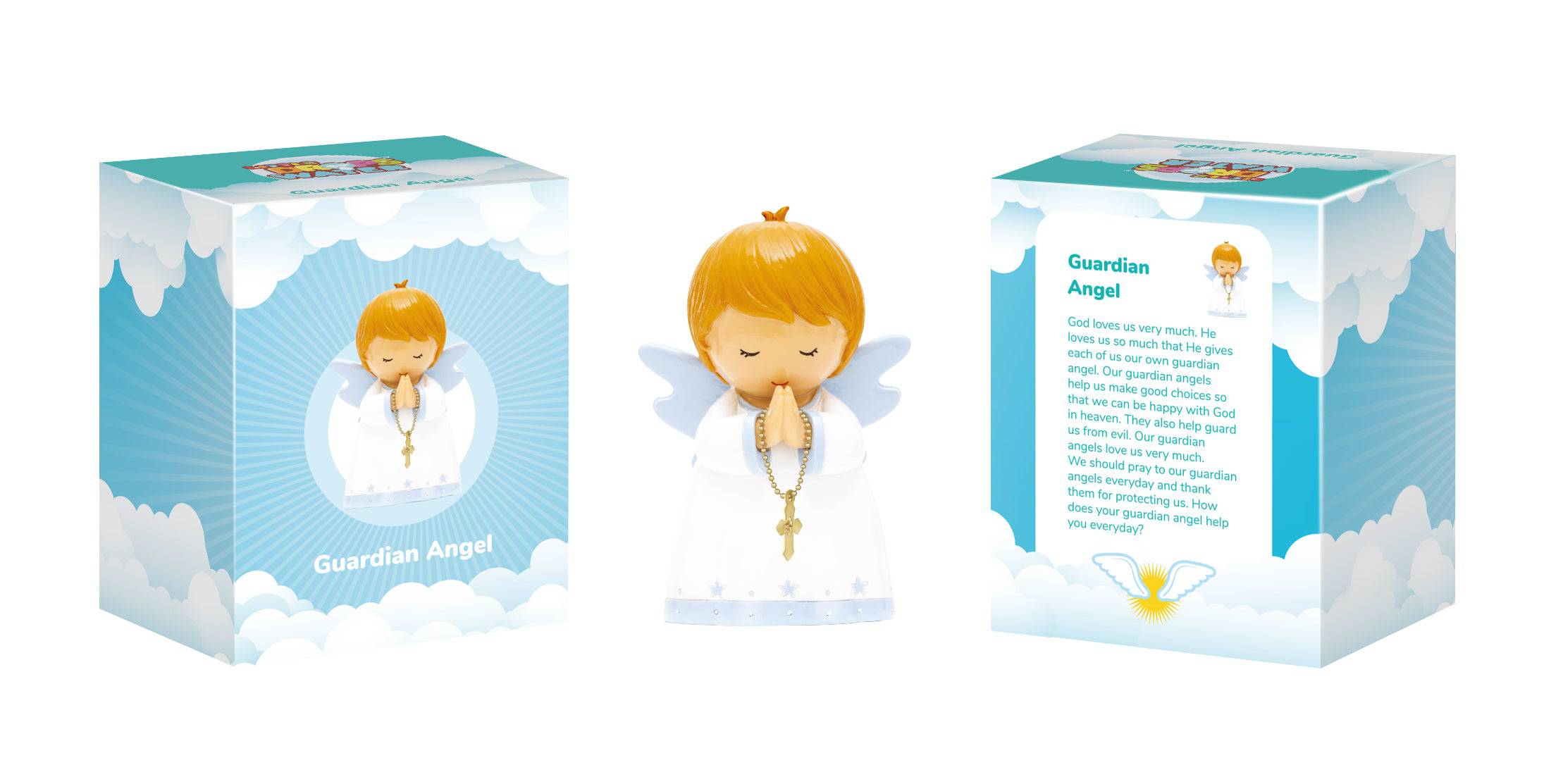 Guardian Angel Boys Collectors Edition | Guardian Protection | Little Drops Of Water | Edition Closed