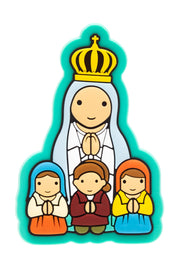 Lady Of Fatima Fridge Magnet