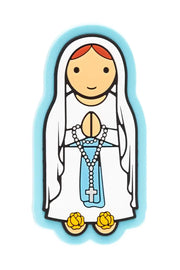 Our Lady Lourdes Catholic Fridge Magnet | Healing Grace | Little Drops Of Water
