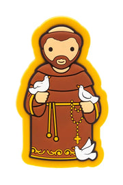 Saint Francis Catholic Fridge Magnet | Animals Patron | Little Drops Of Water