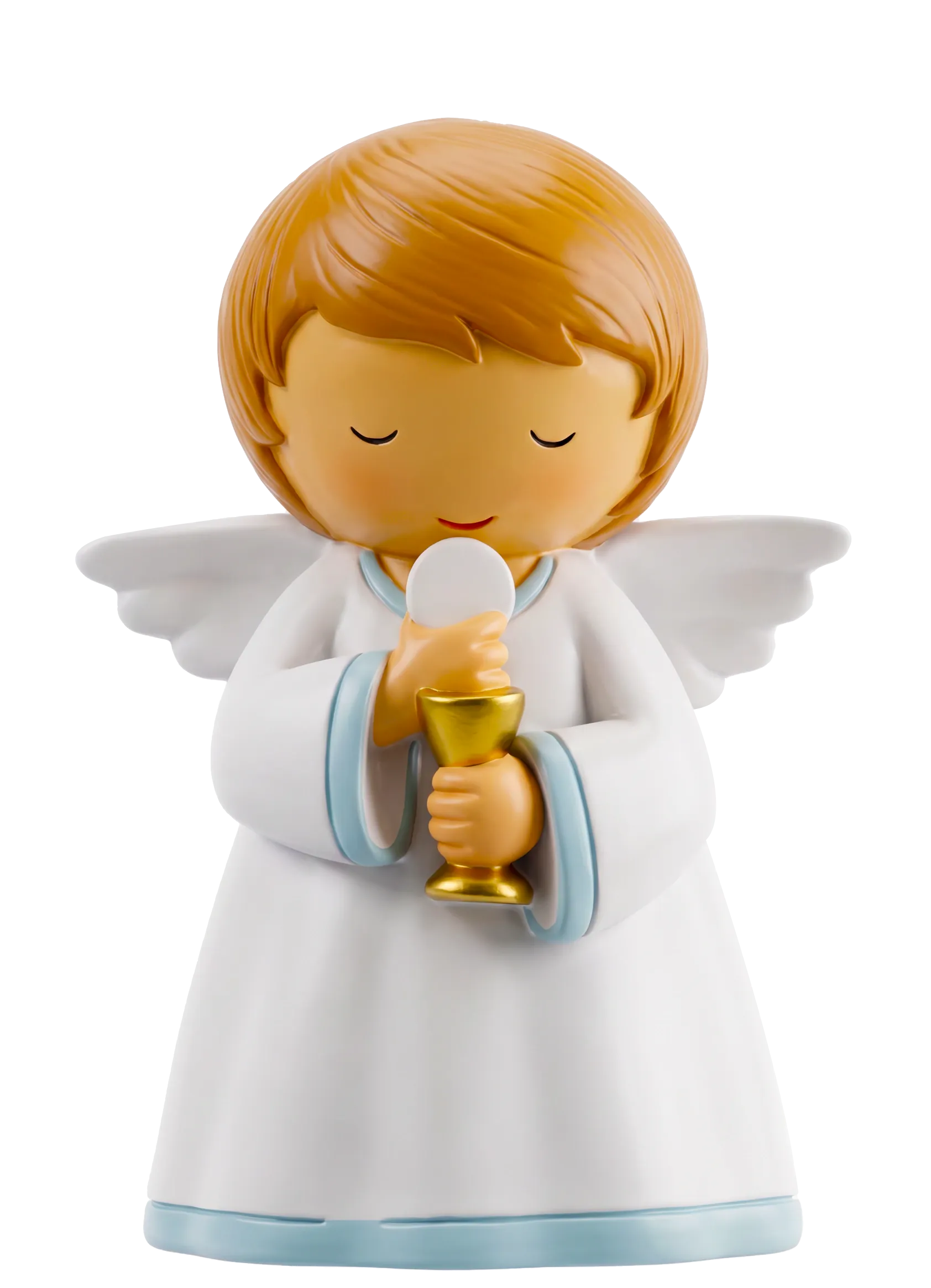 Heaven At My First Communion Baby Boy Angel Miniature Saint Statue