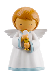 Heaven At My First Communion Baby Boy Angel Miniature Saint Statue