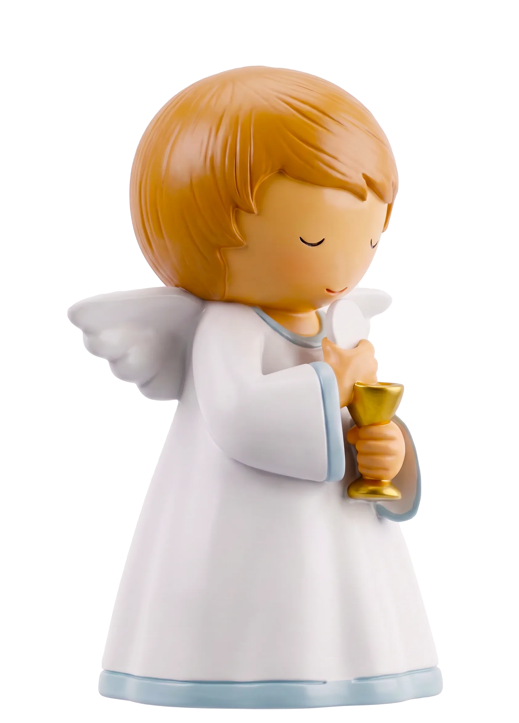 Heaven At My First Communion Baby Boy Angel Miniature Saint Statue