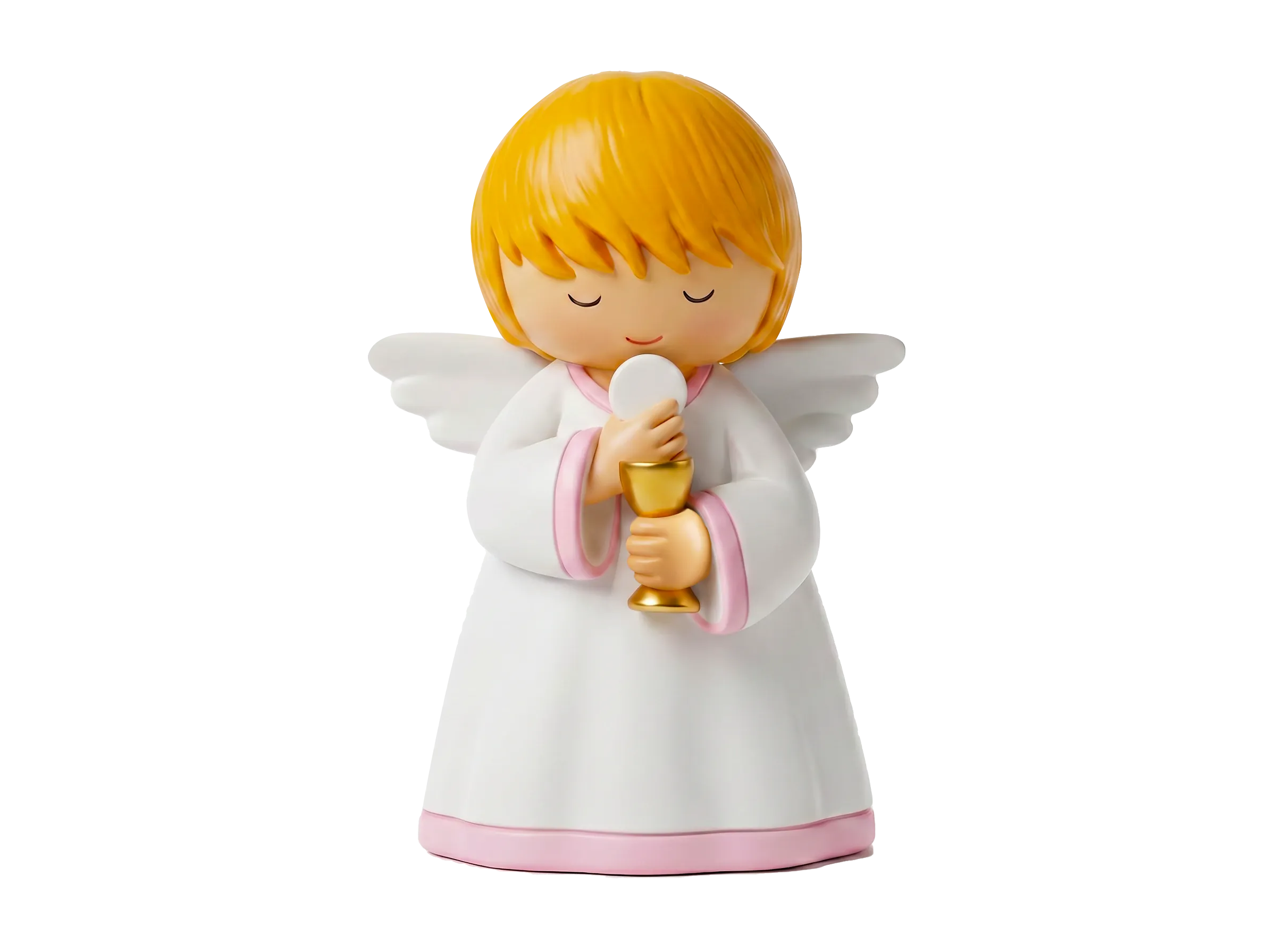 Heaven At My First Communion Baby Girl Angel Miniature Saint Statue