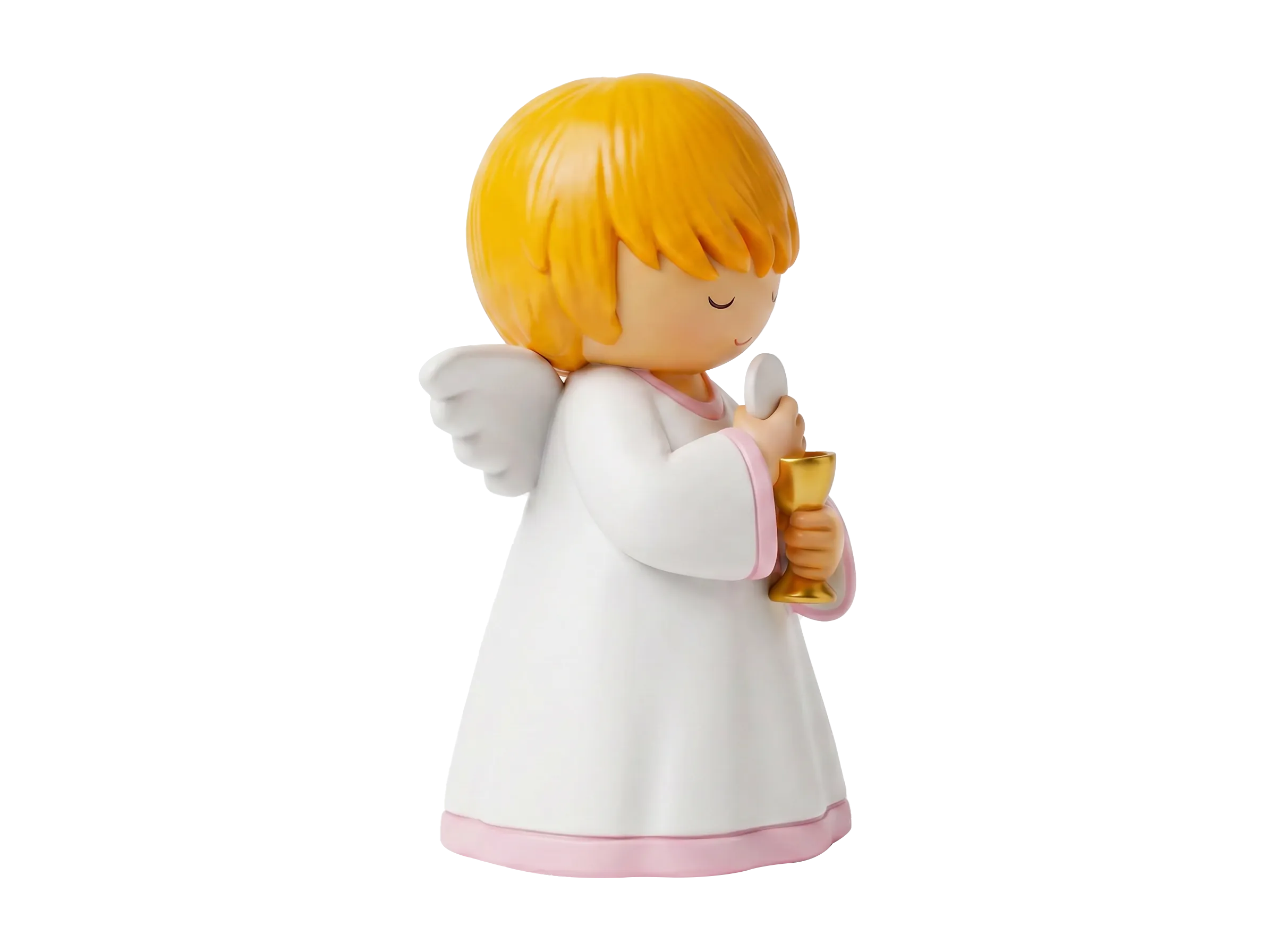 Heaven At My First Communion Baby Girl Angel Miniature Saint Statue