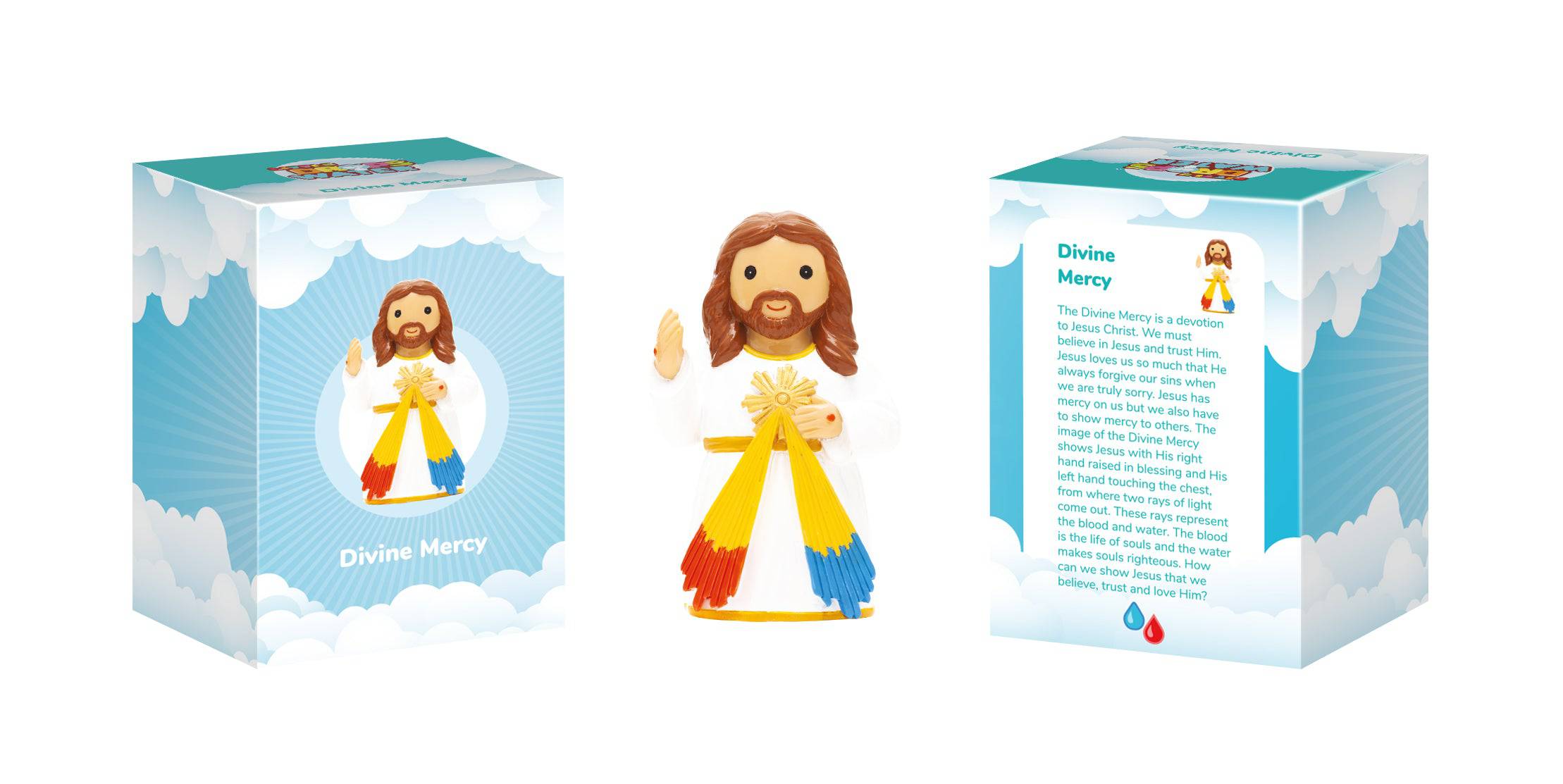 Divine Mercy Jesus Collectors Edition | Jesus I Trust In You | Little Drops Of Water | Edition Closed