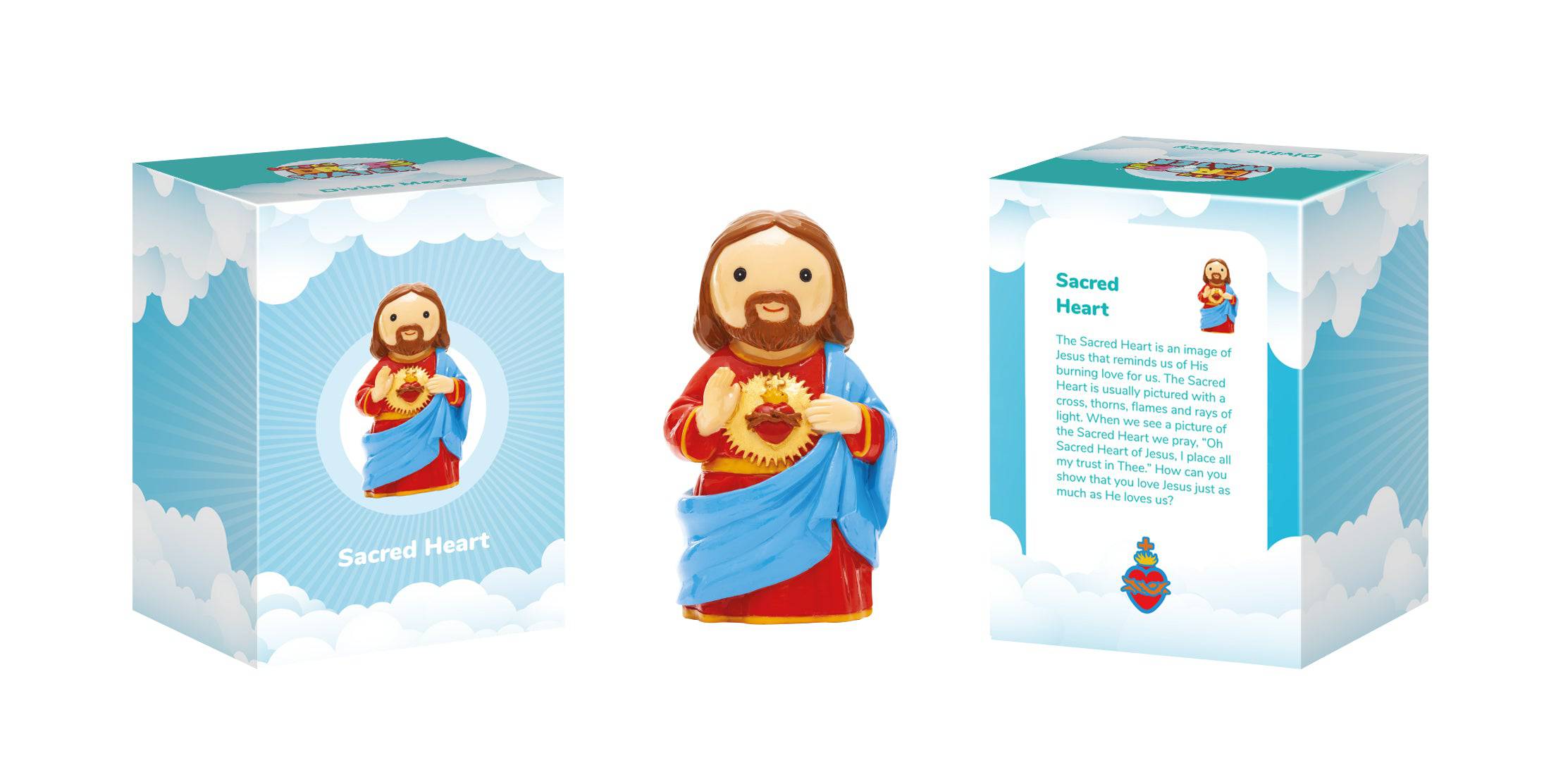 Sacred Heart Jesus Collectors Edition | Divine Love | Little Drops Of Water | Edition Closed