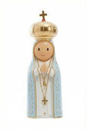 Our Lady Of Fatima Catholic Miniature Saint Statue