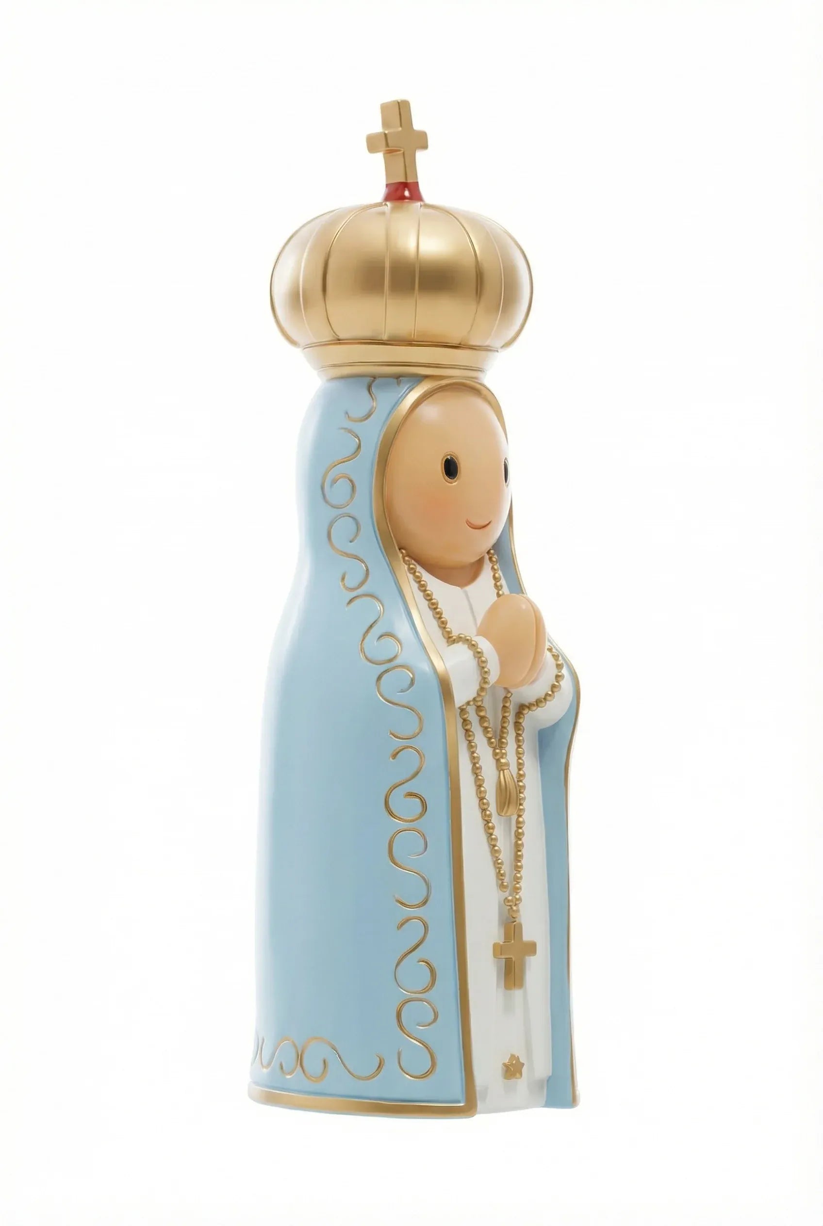 Our Lady Of Fatima Catholic Miniature Saint Statue