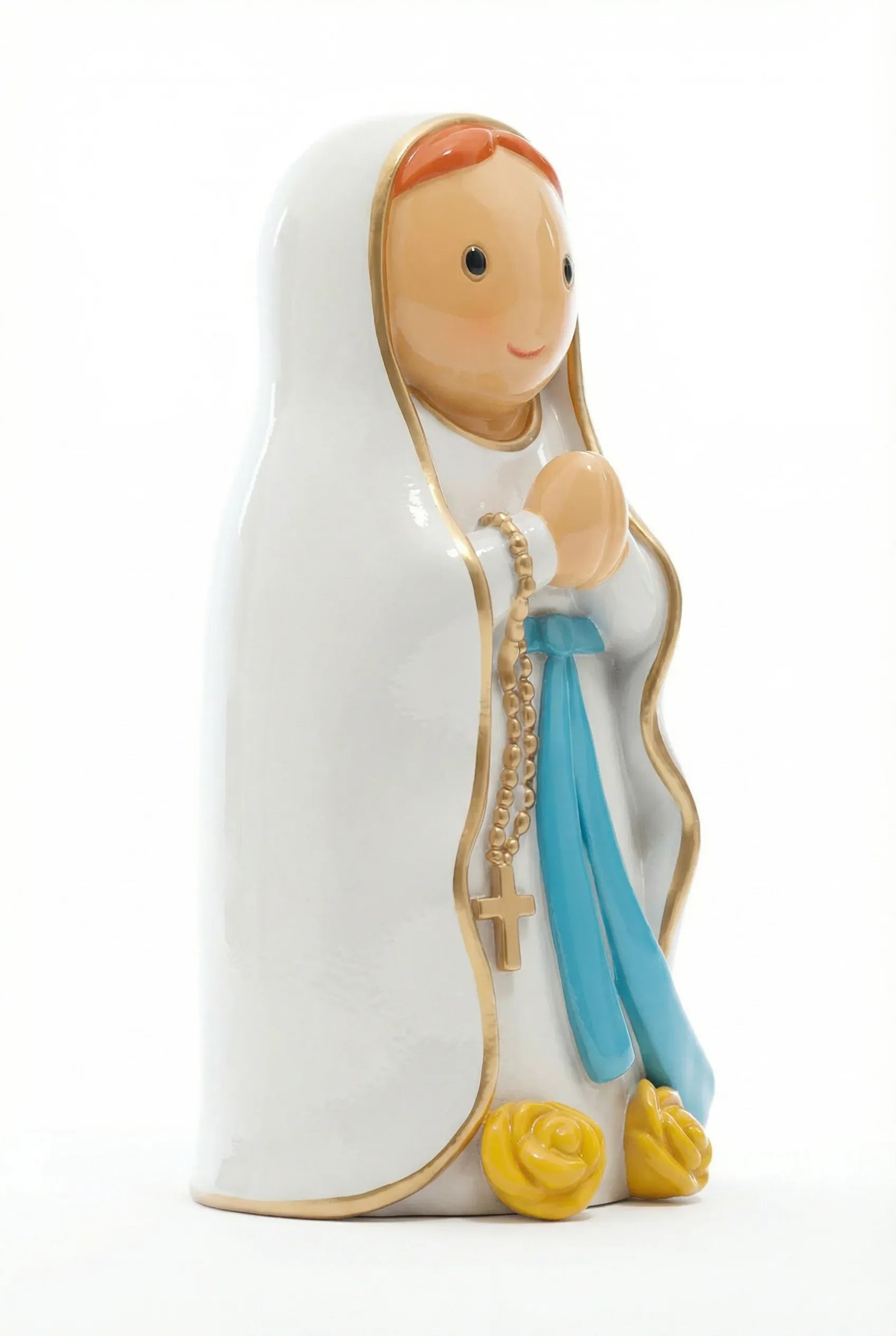 Our Lady Of Lourdes Miniature Saint Statue