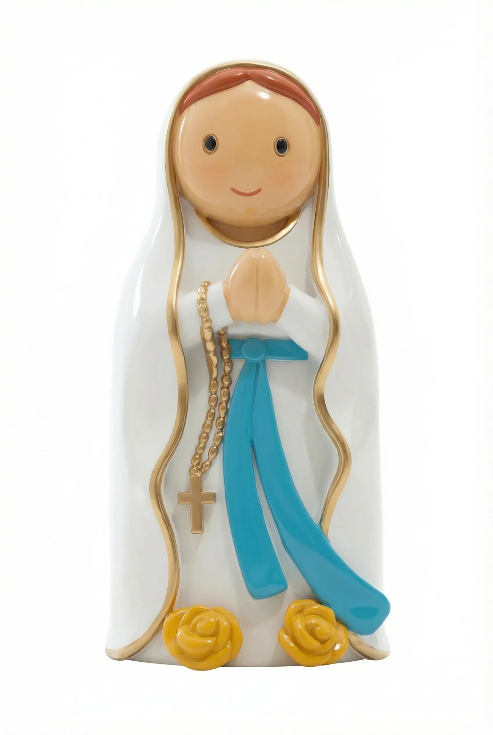 Our Lady Of Lourdes Miniature Saint Statue