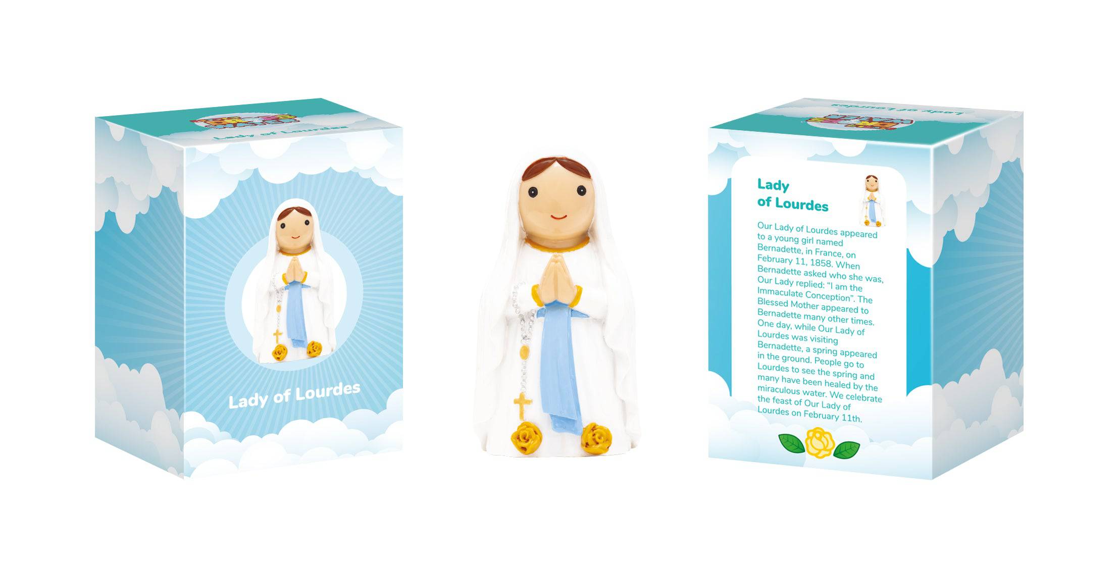 Our Lady Lourdes Collectors Edition | Healing Grace | Little Drops Of Water | Edition Closed