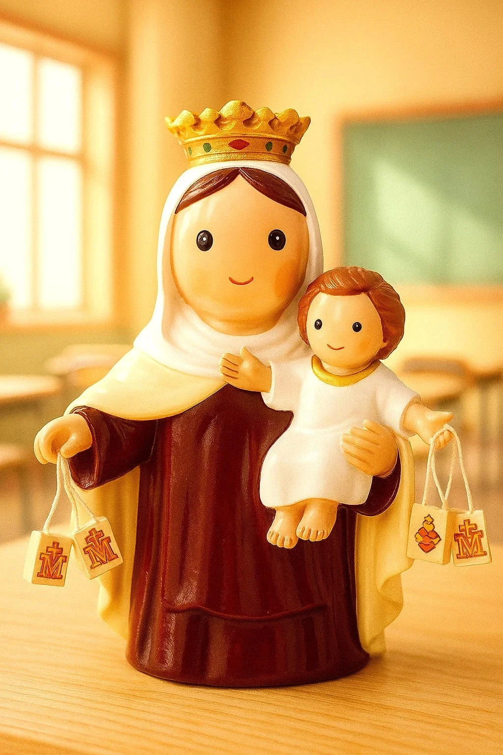 Our Lady Mount Carmel Collectors Edition | Mary Protection | Little Drops Of Water