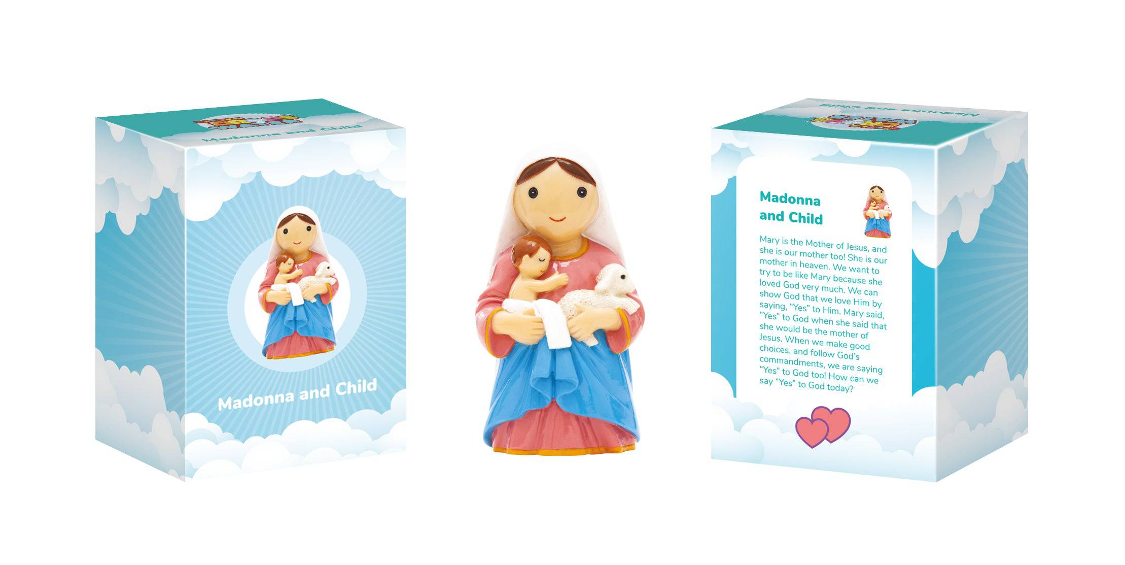 Mary Baby Jesus Collectors Edition | Holy Family | Little Drops Of Water | Edition Closed