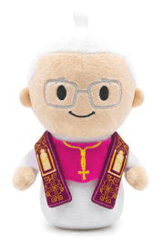 Pope Leo Xiv Catholic Mini Plush Doll 4.75" - First American Pope