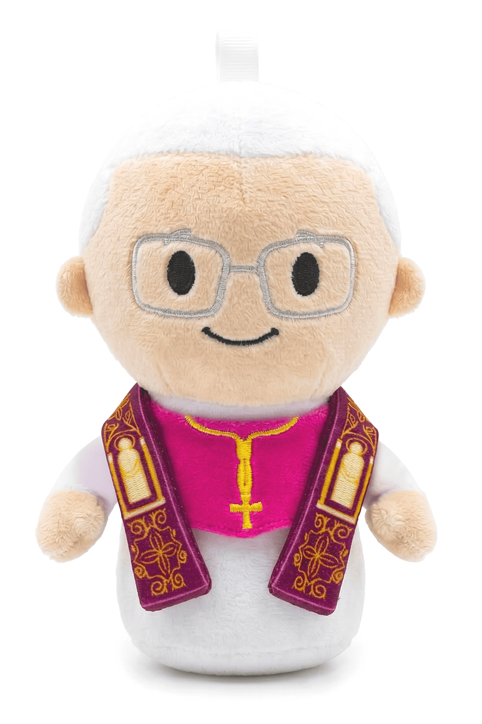 Pope Leo Xiv Catholic Mini Plush Doll 4.75" - First American Pope