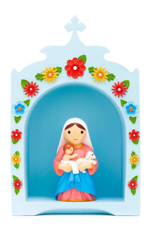Little Shrine Mercy Catholic Home Gift | Devotional Decor | Little Drops Of Water