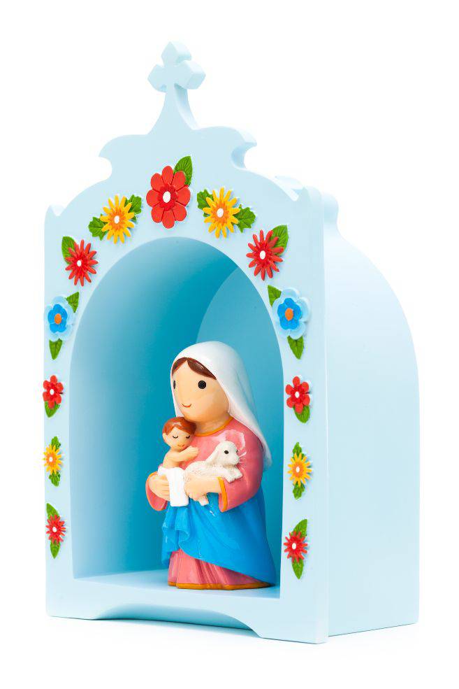 Little Shrine Mercy Catholic Home Gift | Devotional Decor | Little Drops Of Water