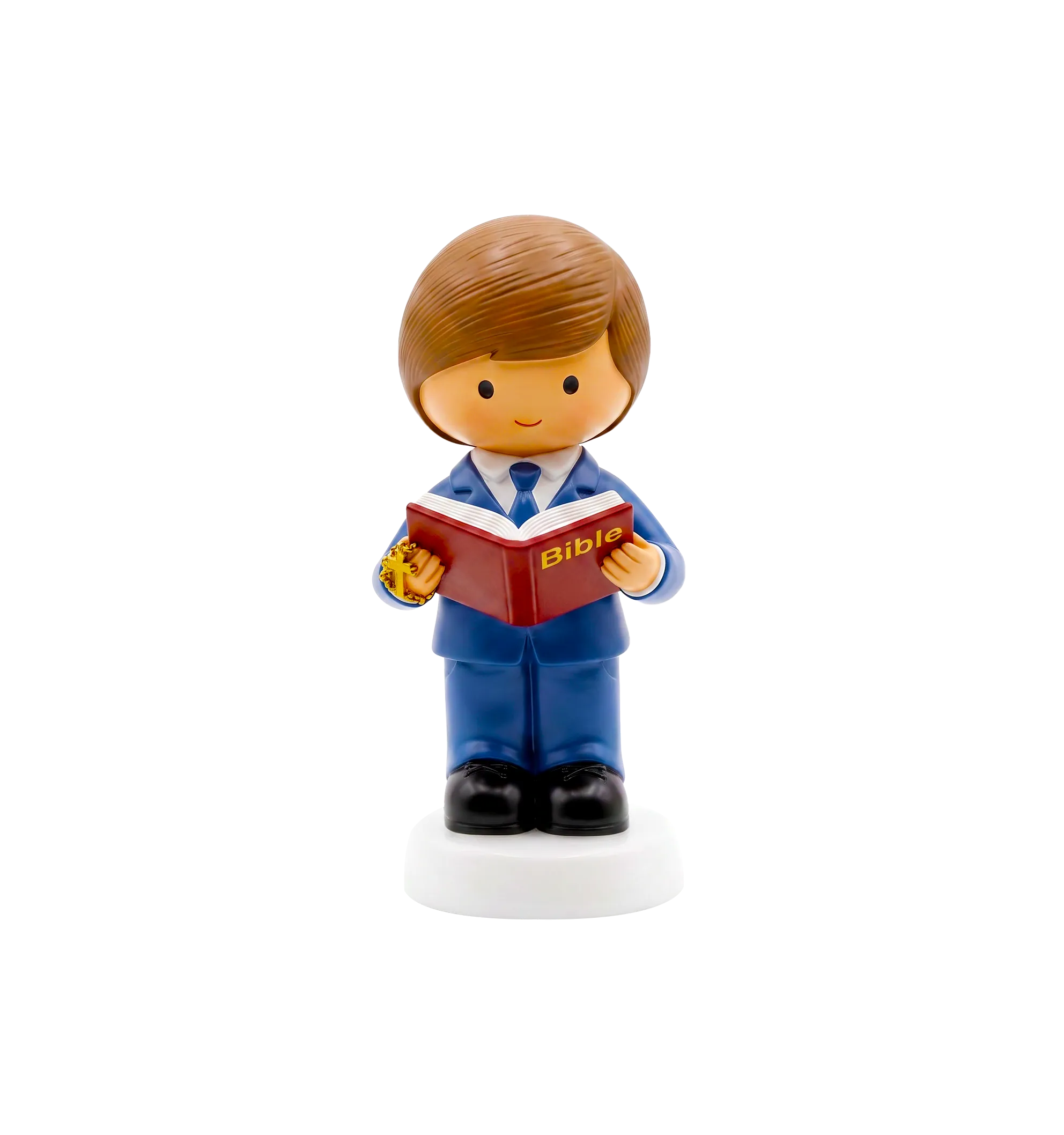 A Light For My Path — Boy Miniature Saint Statue