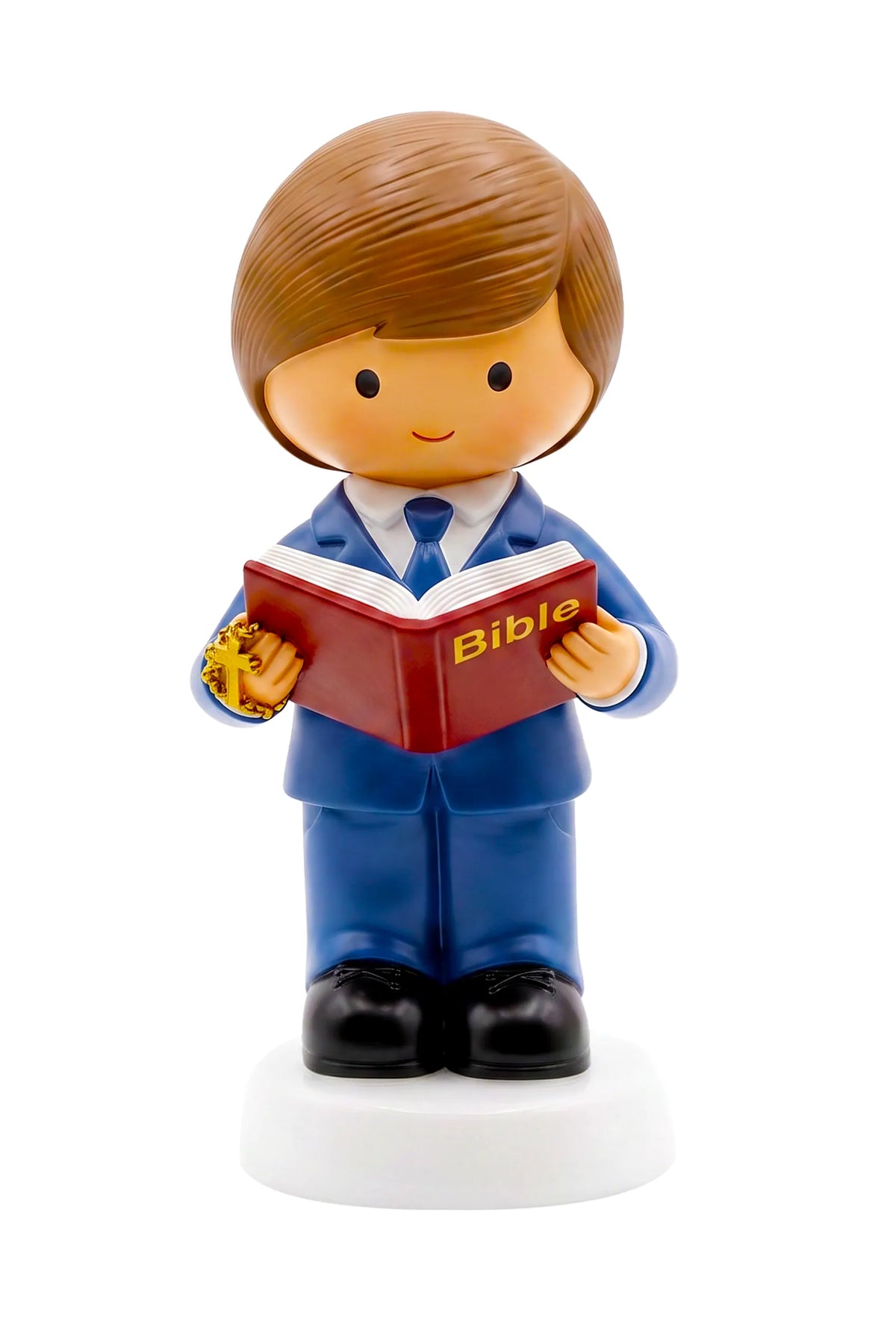 A Light For My Path — Boy Miniature Saint Statue