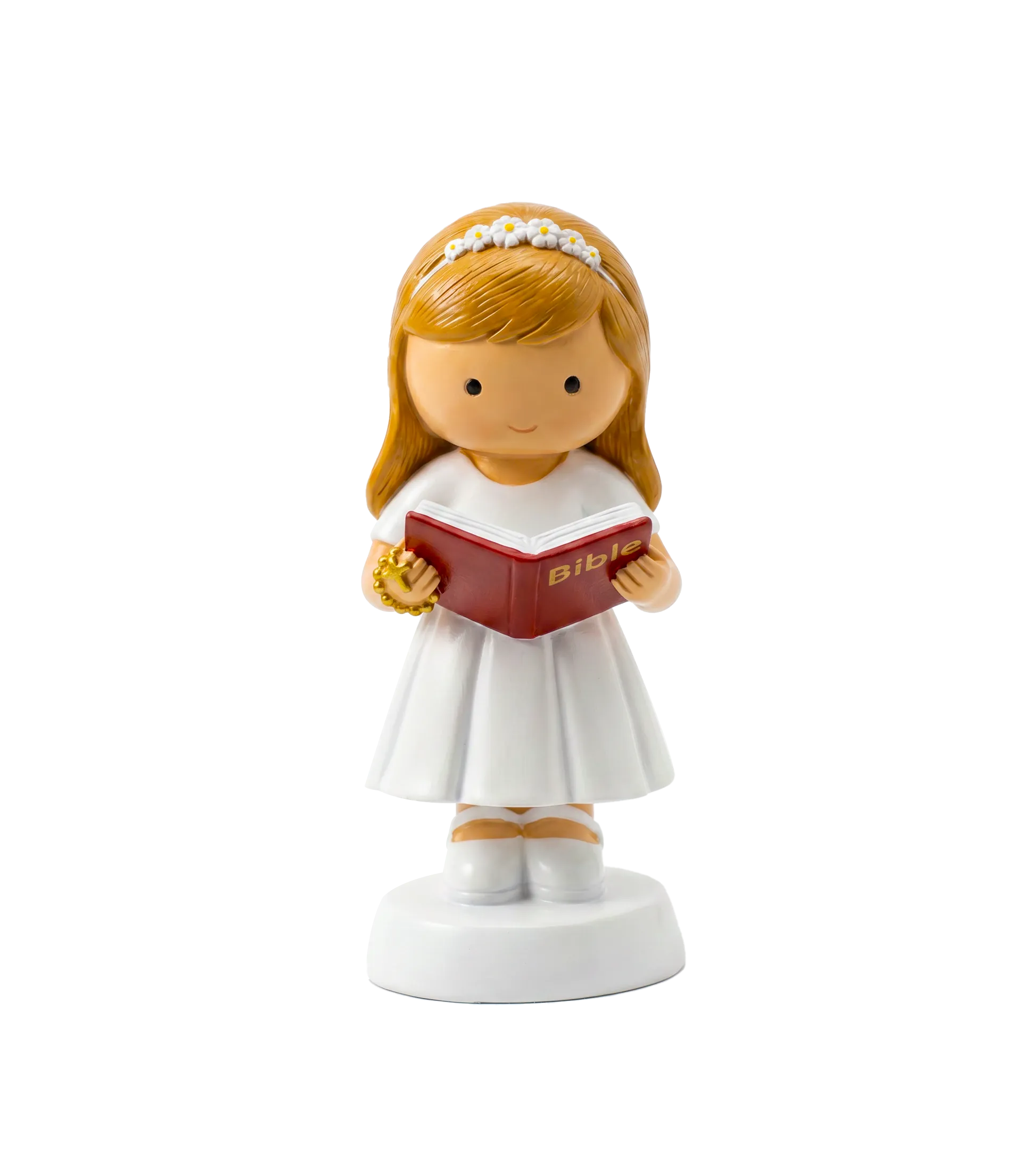 A Light For My Path — Girl Miniature Saint Statue