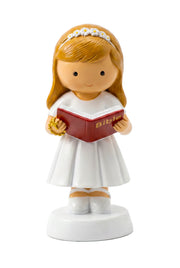 A Light For My Path — Girl Miniature Saint Statue