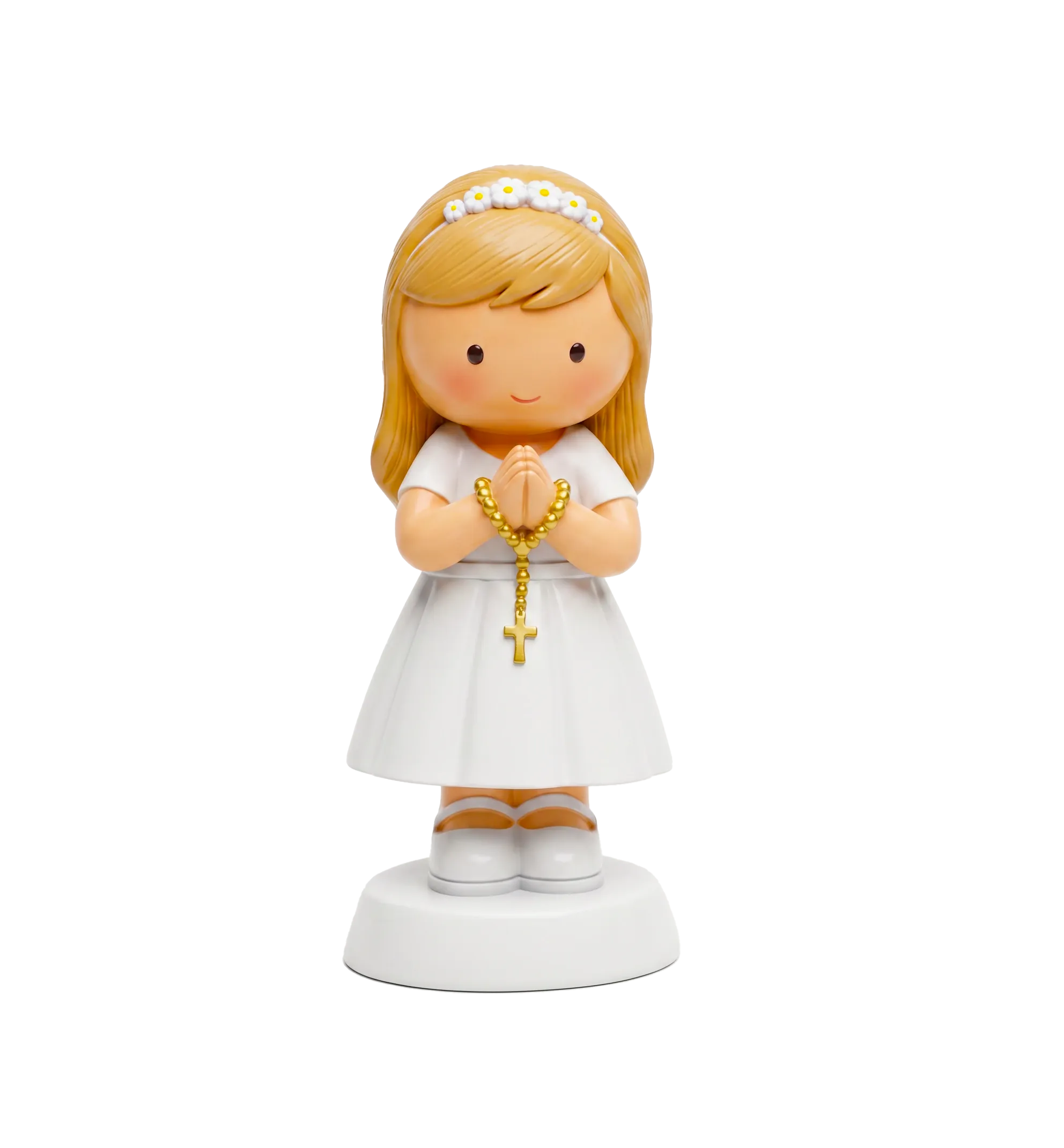 A Promise To God — Girl Miniature Saint Statue