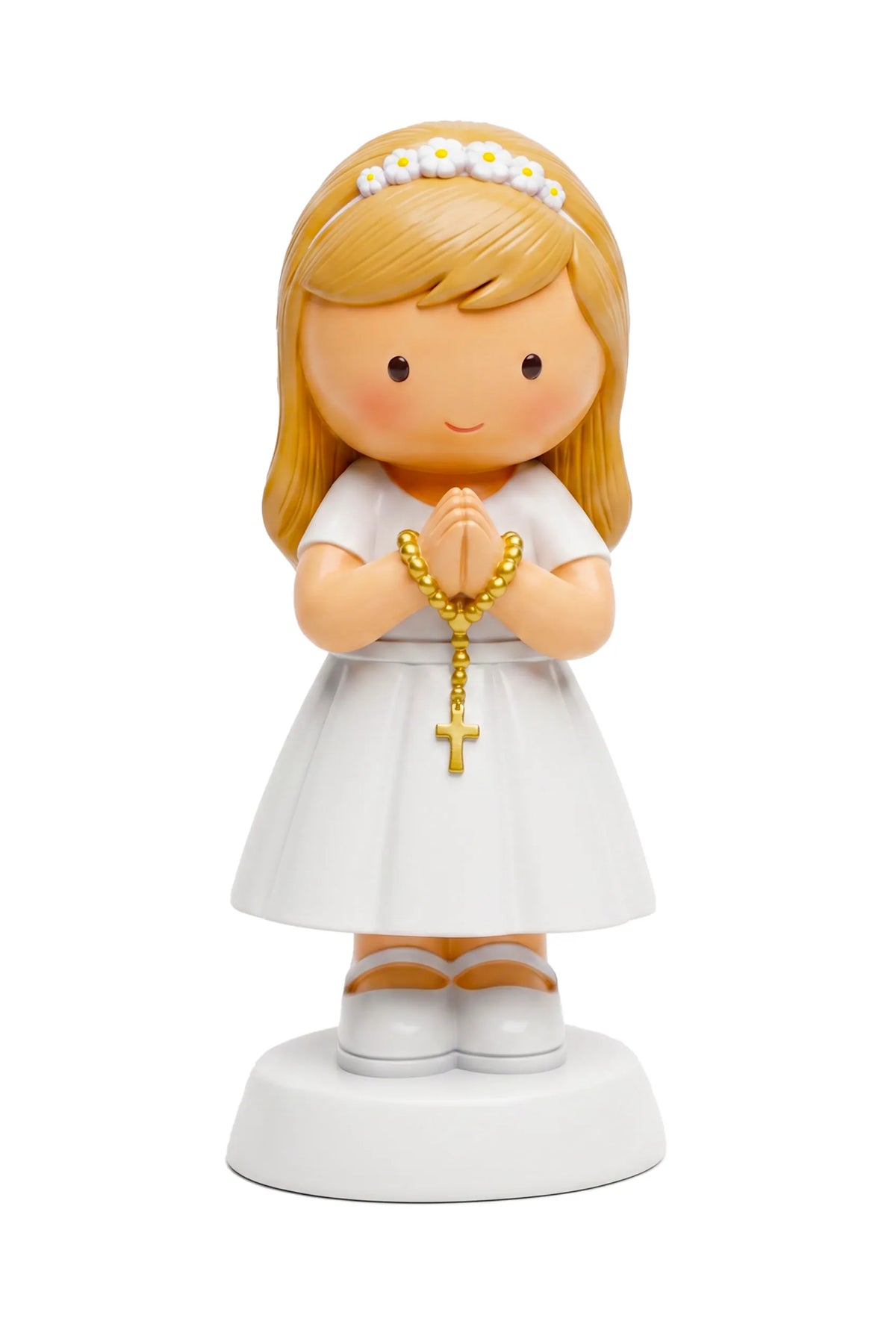A Promise To God — Girl Miniature Saint Statue