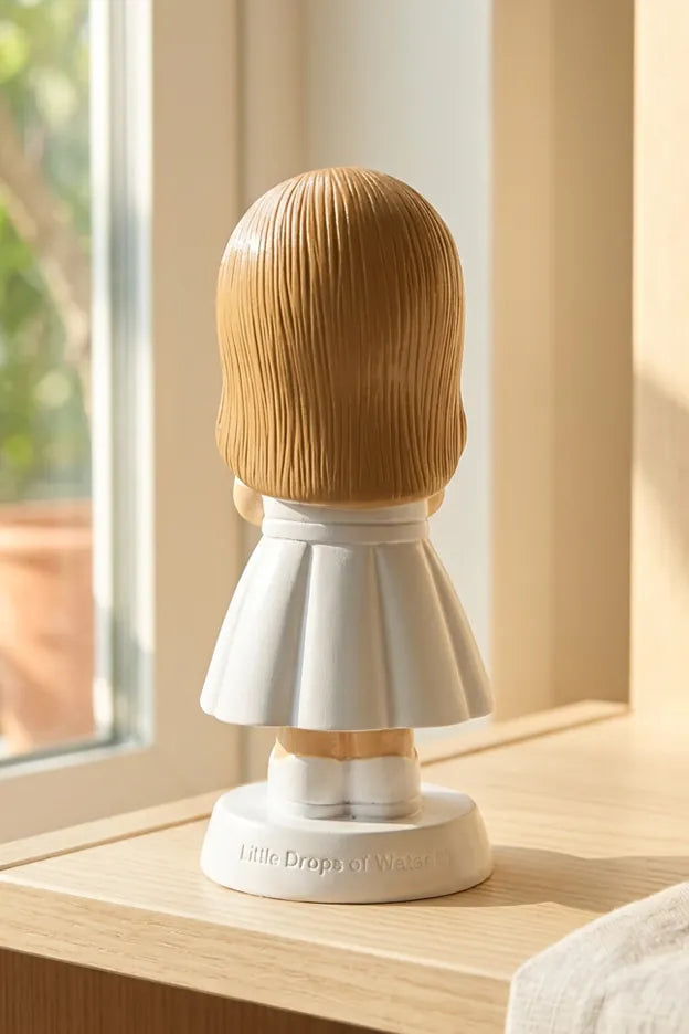 A Promise To God — Girl Miniature Saint Statue